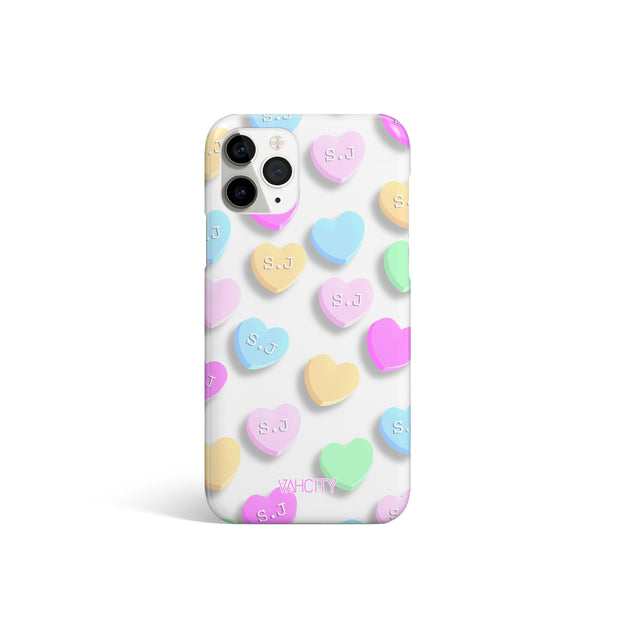 Candy Heart Personalised Case